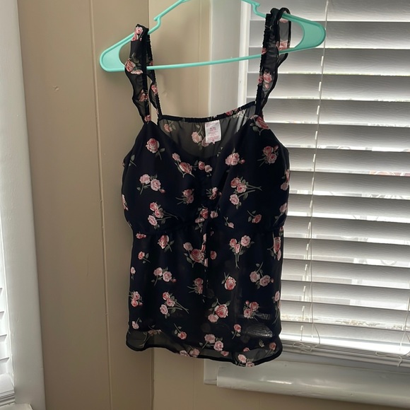 No Boundaries Tops - No Boundaries Floral Cami
